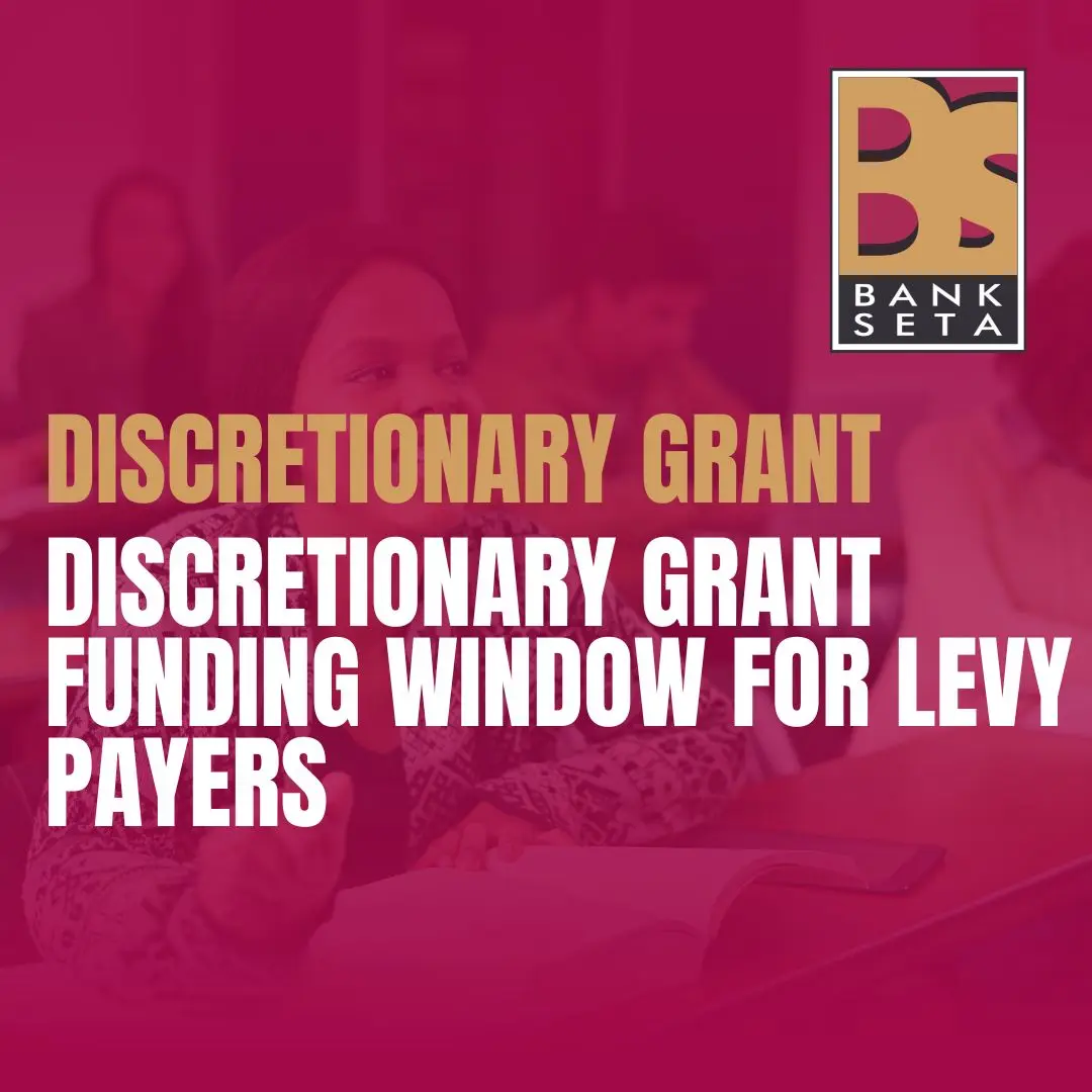 Discretionary Grant Funding Window for Levy Payers