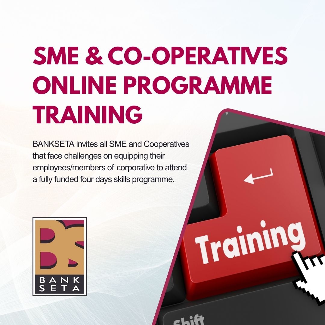 SME & CO-OPERATIVES ONLINE PROGRAMME TRAINING